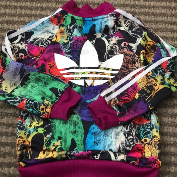 Adidas colourful tracksuit - Picture 3 of 3